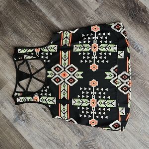 Flowy sleeveless top